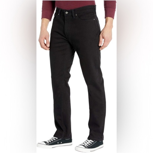Levi's Other - Levi's 541 Black Athletic Taper Jeans Black Stretch Denim Men's Size 34/32